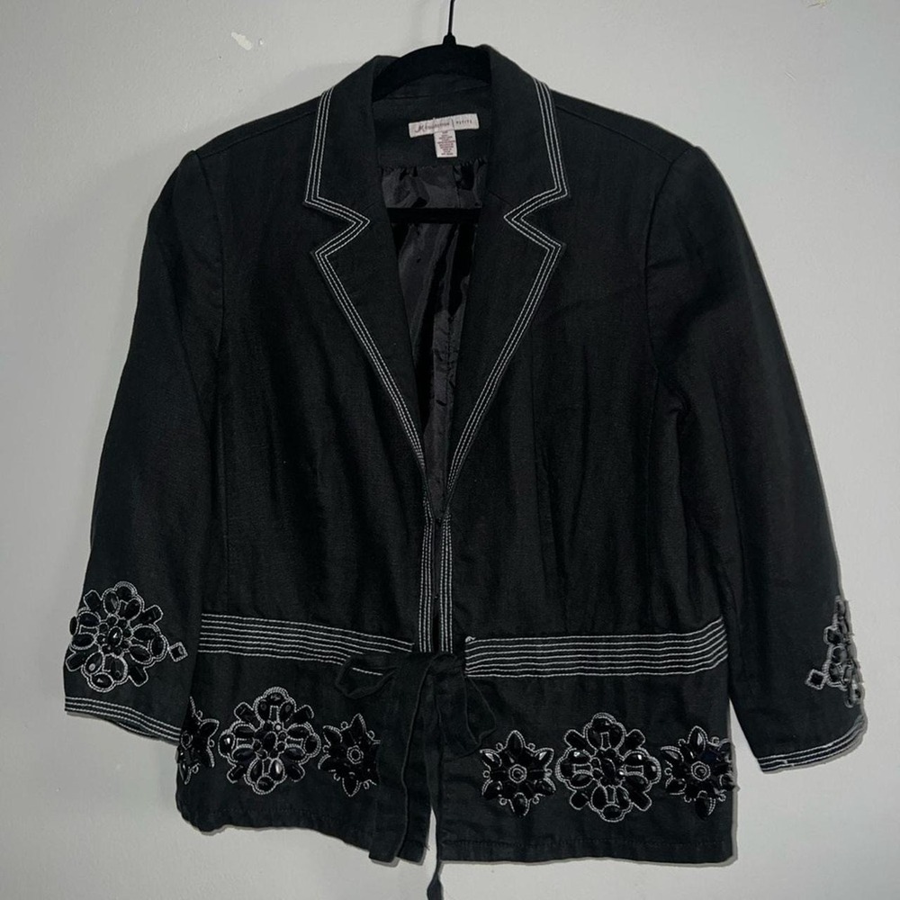 black blazer